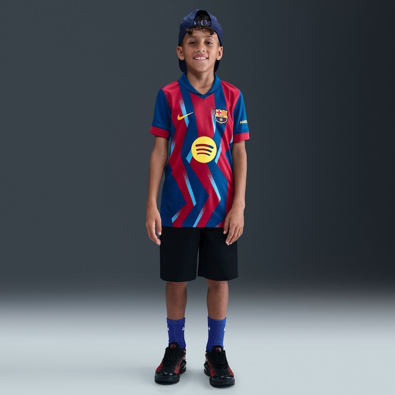 Camisa Barcelona Nike IV 2025/26 Torcedor Pro Infantil - Foto 2