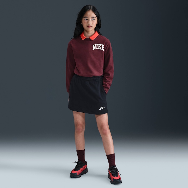 Saia Nike Sportswear Club FT Infantil - Foto 1