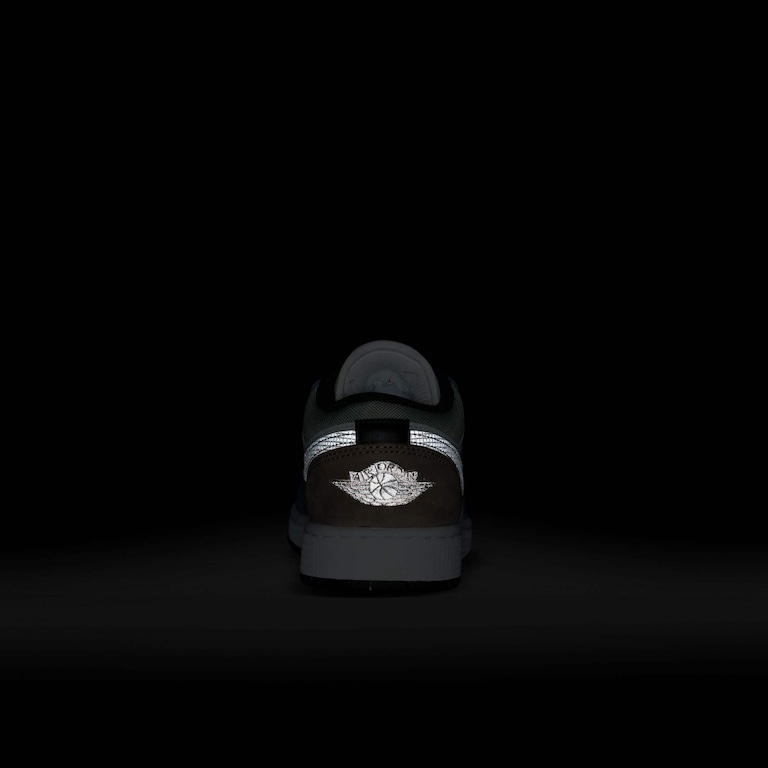 Tênis Air Jordan 1 Low Infantil - Foto 9