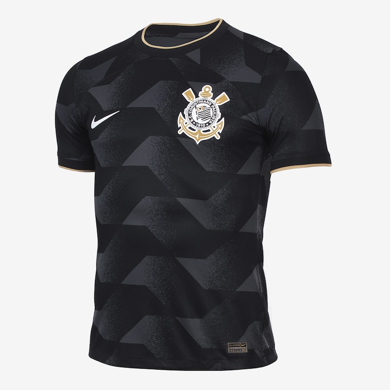 Camisa Nike Corinthians Foundation Masculina - Foto 1