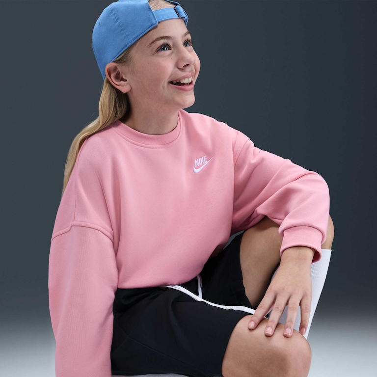 Blusão Nike Sportswear Club Fleece Infantil - Foto 3