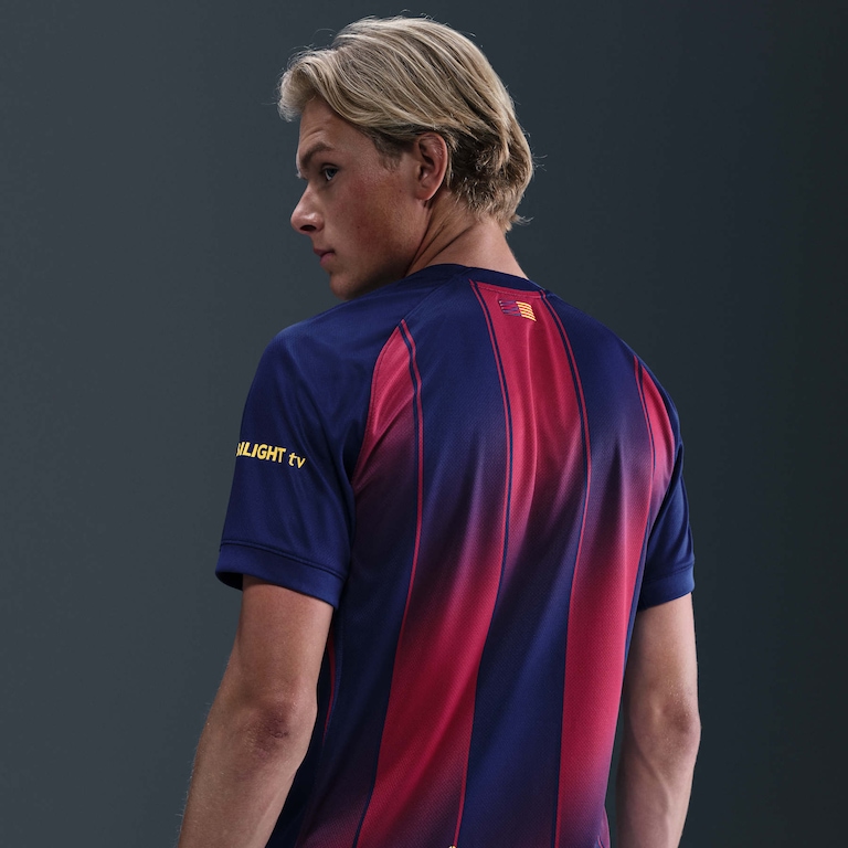 Camisa Barcelona Nike I 2025/26 Torcedor Pro Masculina - Foto 2