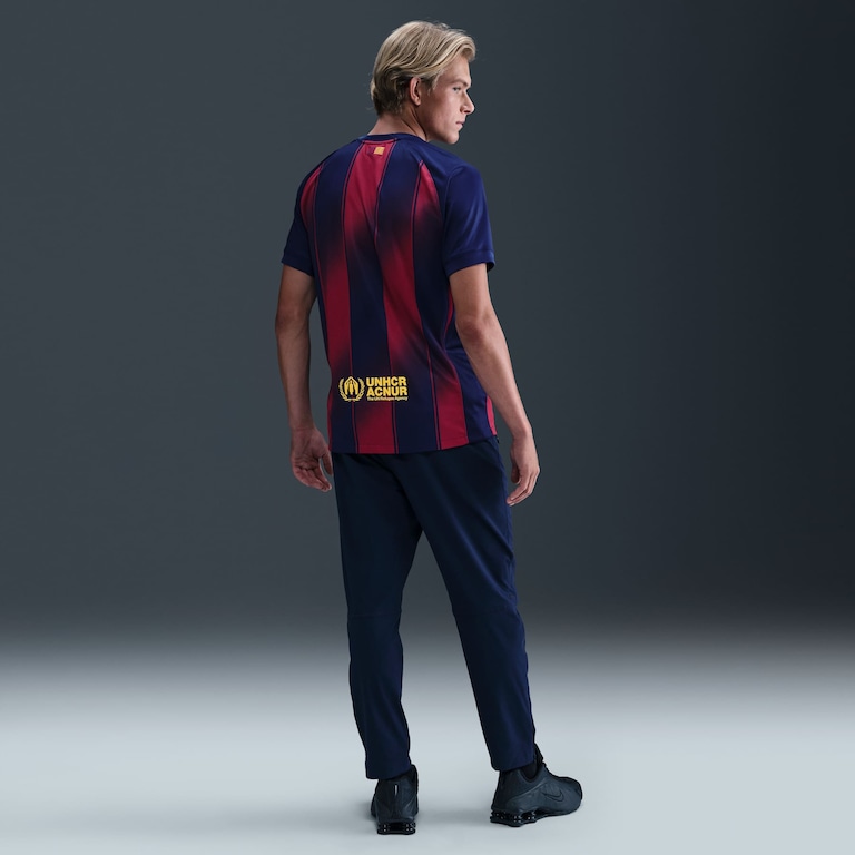 Camisa Barcelona Nike I 2025/26 Torcedor Pro Masculina - Foto 5