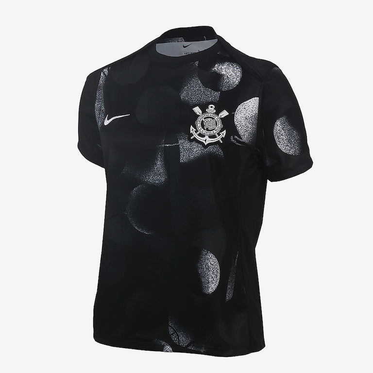 Camisa Nike Corinthians Pré-Jogo 2025 Feminina - Foto 1
