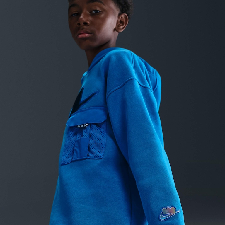 Blusão Nike Sportswear x LEGO® Collection Infantil - Foto 5