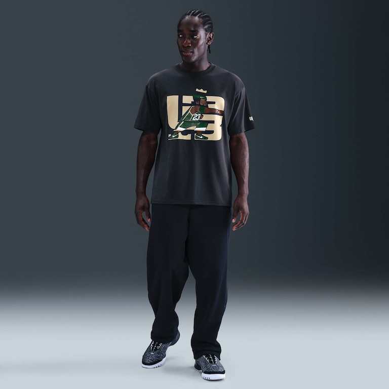 Camiseta Nike Lebron James M90 Masculina - Foto 4