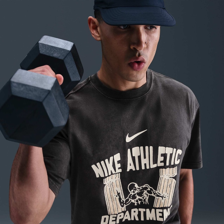 Camiseta Nike Gym Heritage Masculina - Foto 3