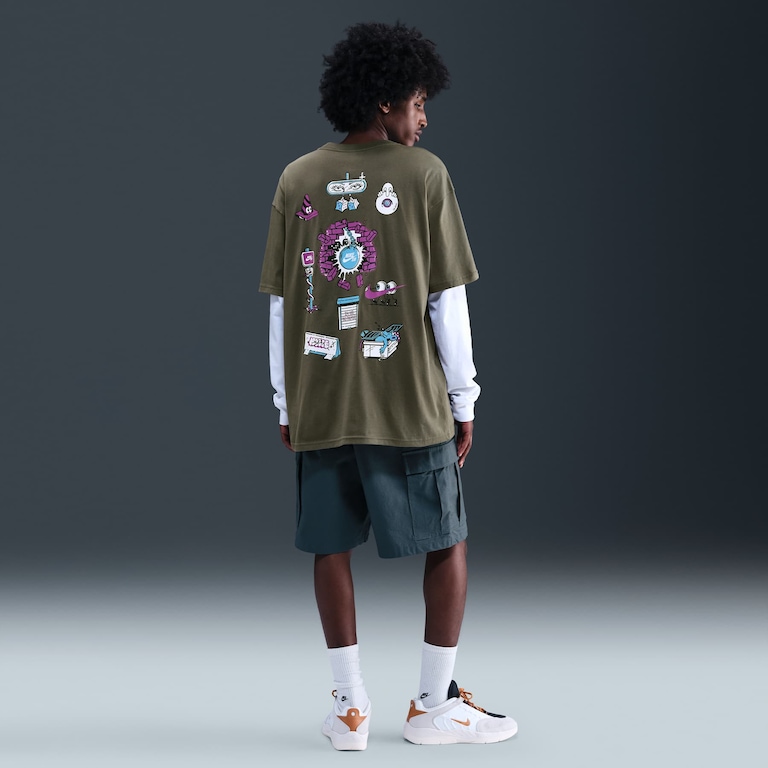 Camiseta Nike SB M90 Skate Maculina - Foto 5