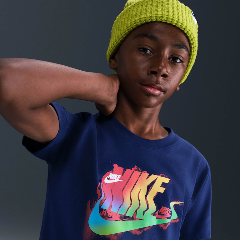 Camiseta Nike Create FW Connect Infantil - Foto 3
