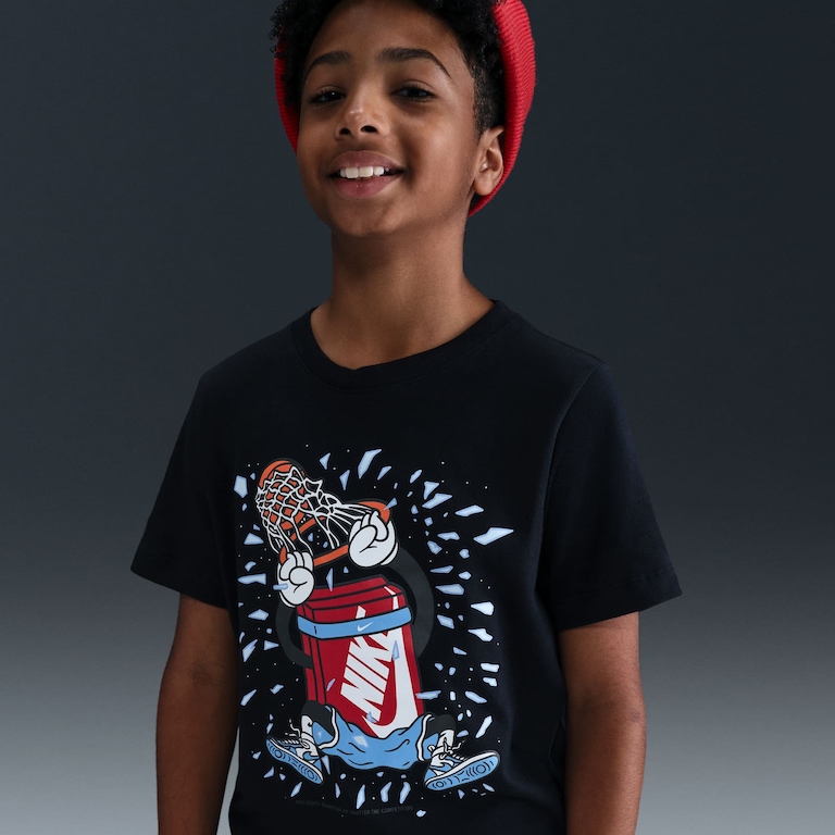 Camiseta Nike Sportswear Boxy Dunk Infantil - Foto 1