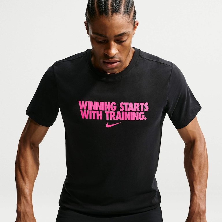 Camiseta Dri-FIT Nike "Winning" Masculina - Foto 1