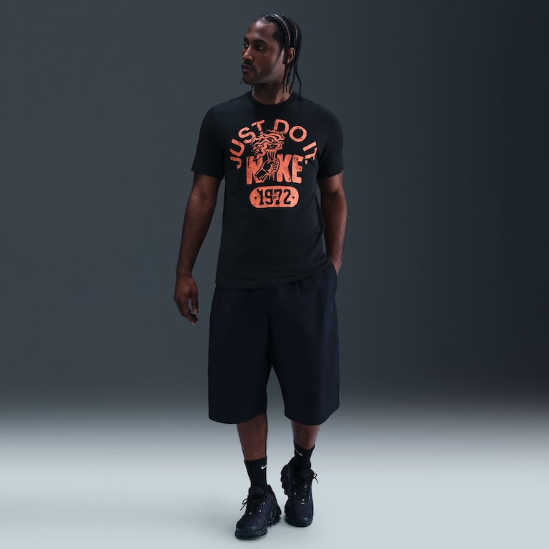 Camiseta Nike Sportswear JDI Vintage Masculina - Foto 4