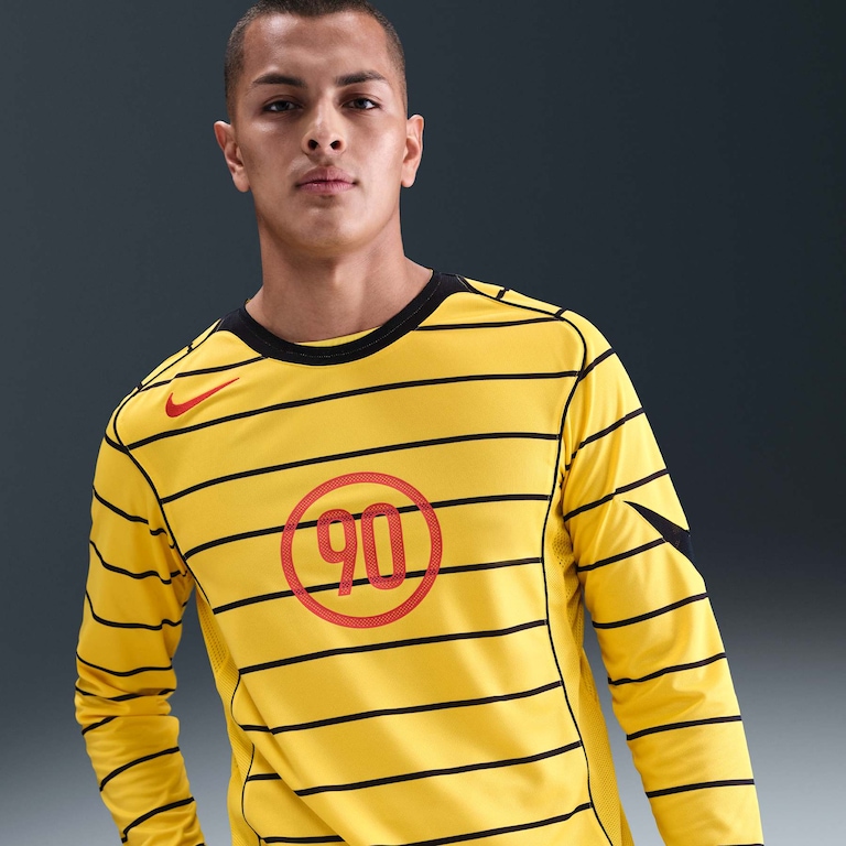 Camiseta Manga Longa Total 90 Nike Energy Masculina - Foto 1