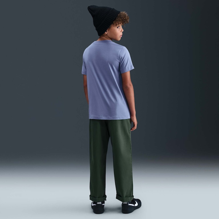 Camiseta Nike Club Brand Energy Infantil - Foto 5