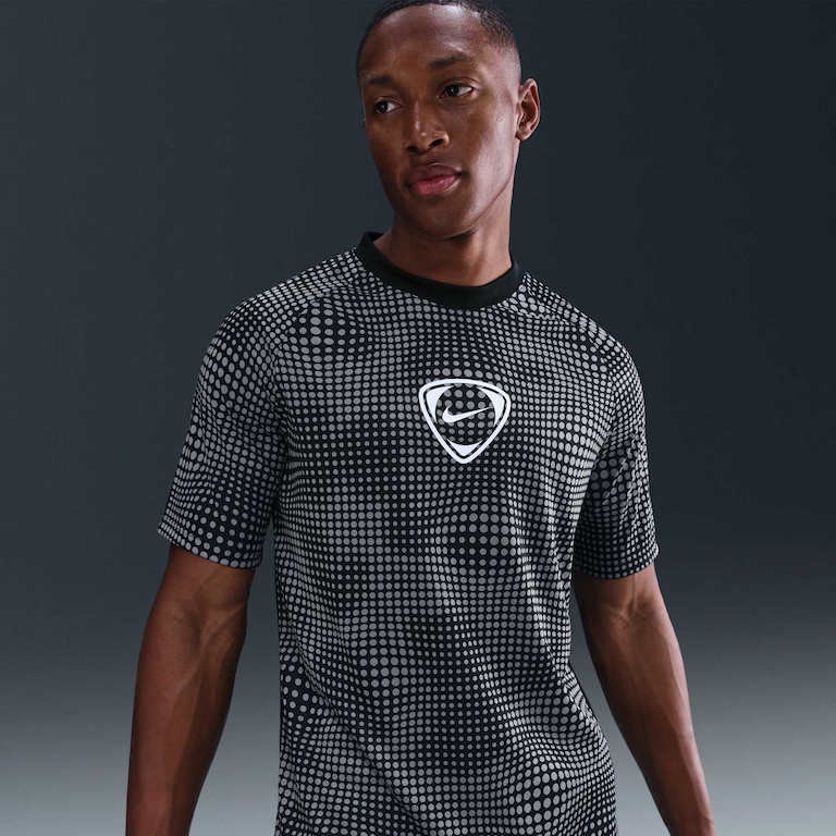 Camiseta Dri-FIT Nike Academy+ AOP Masculina - Foto 1