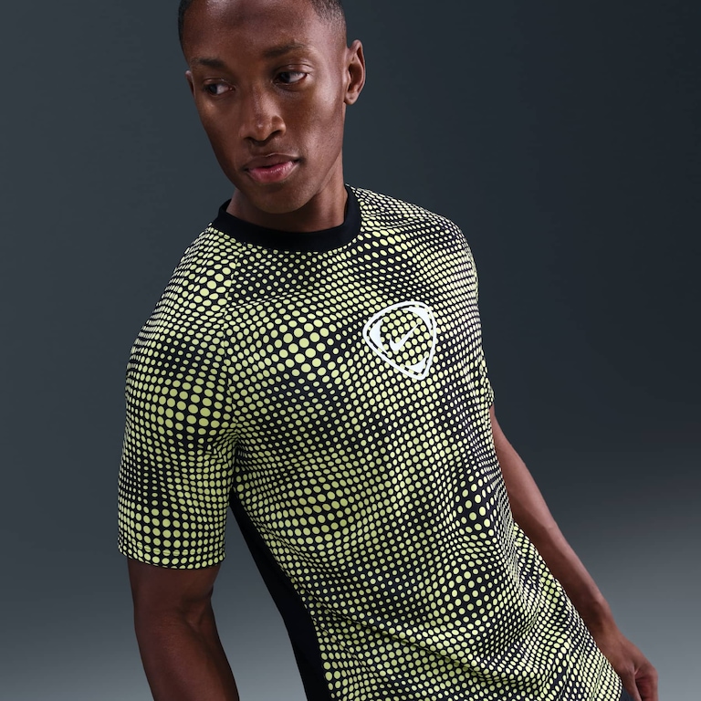 Camiseta Dri-FIT Nike Academy+ AOP Masculina - Foto 1