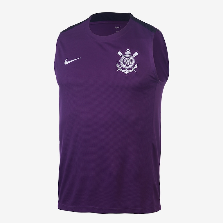 Regata Corinthians Nike Strike Masculina - Foto 1