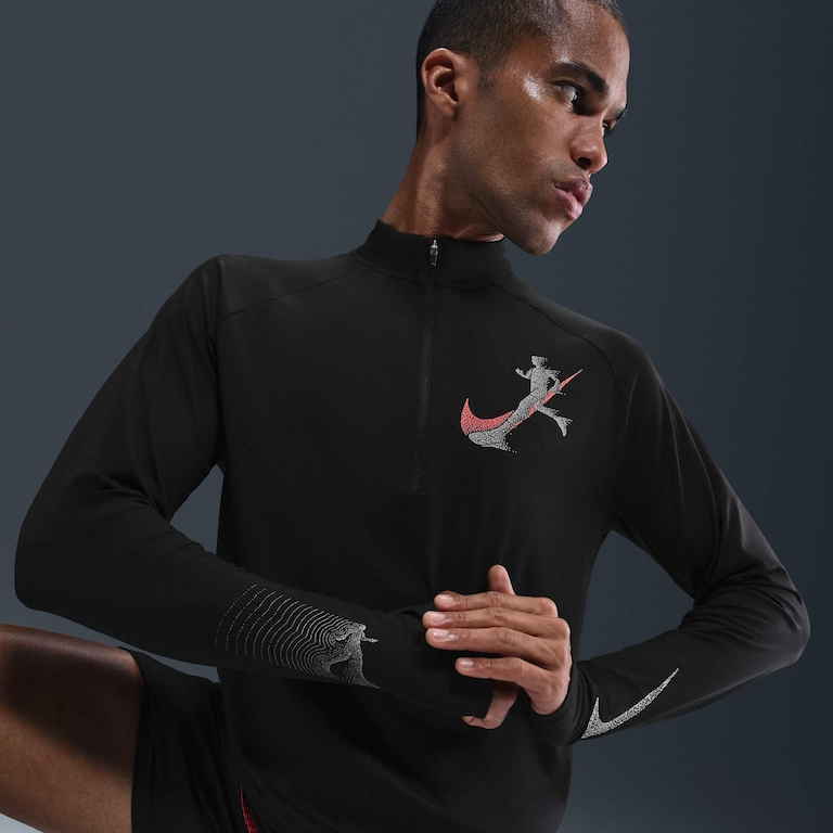 Camiseta Dri-FIT Nike Run Energy Stride Masculina - Foto 3