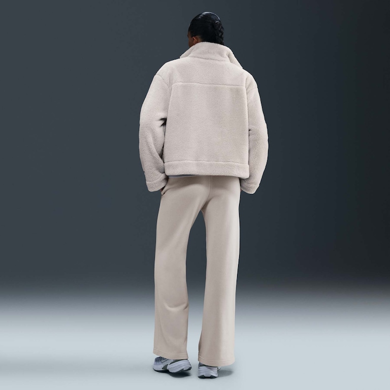 Jaqueta Nike Sportswear Essential Sherpa Oversized Feminina - Foto 5