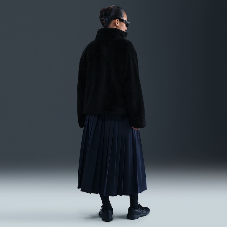 Jaqueta Nike Sportswear Essential Sherpa Oversized Feminina - Foto 5