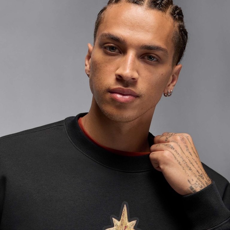 Blusão Jordan Brooklyn Crew Masculino - Foto 3