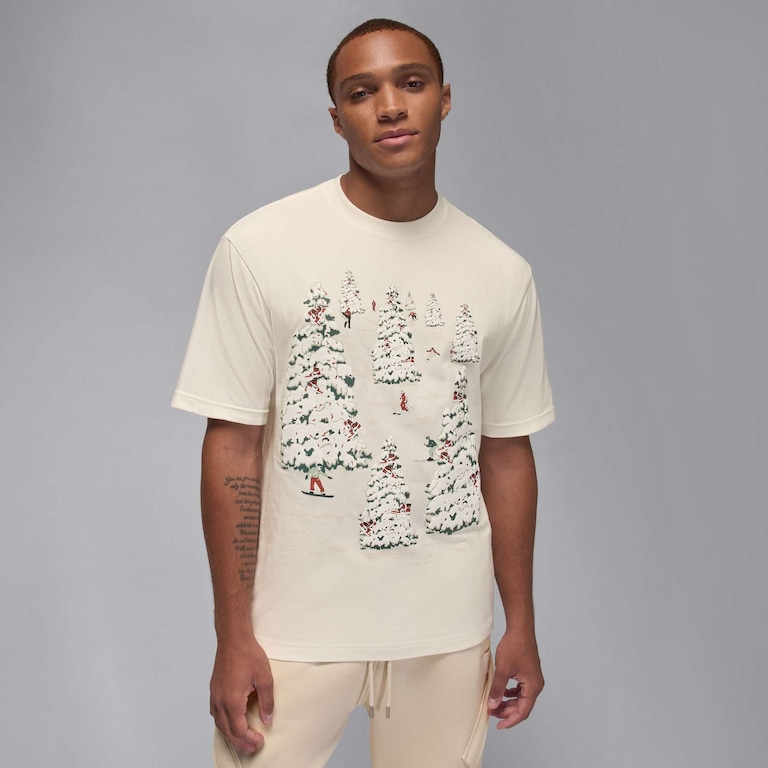 Camiseta Jordan Brooklyn Holiday Masculina - Foto 1