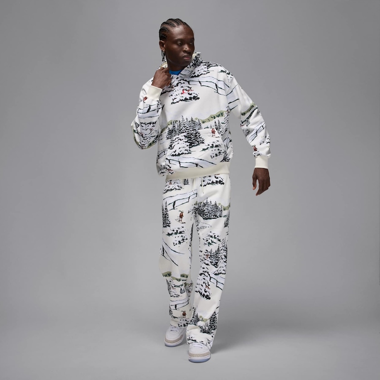 Blusão Jordan Brooklyn Holiday AOP Masculino - Foto 7