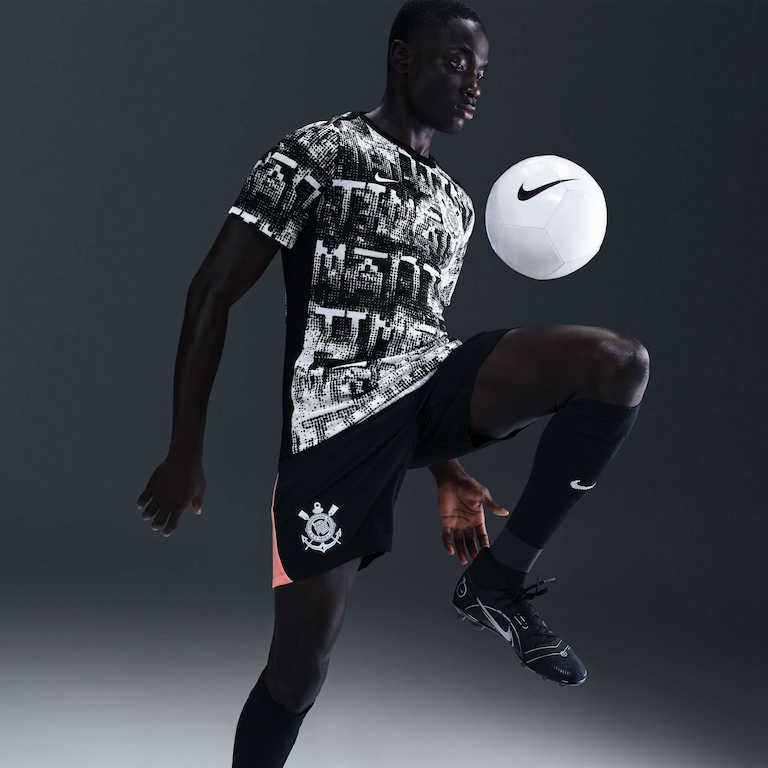 Camiseta Corinthians Nike 2026 Pré-Jogo Masculina - Foto 3
