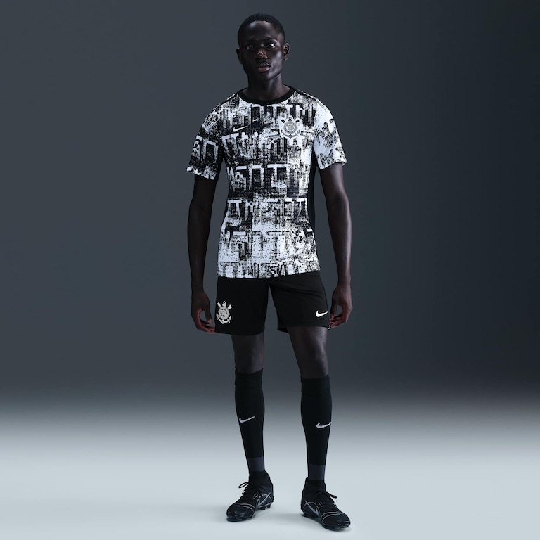 Shorts Corinthians Nike 2026 Strike Treino Masculino - Foto 1