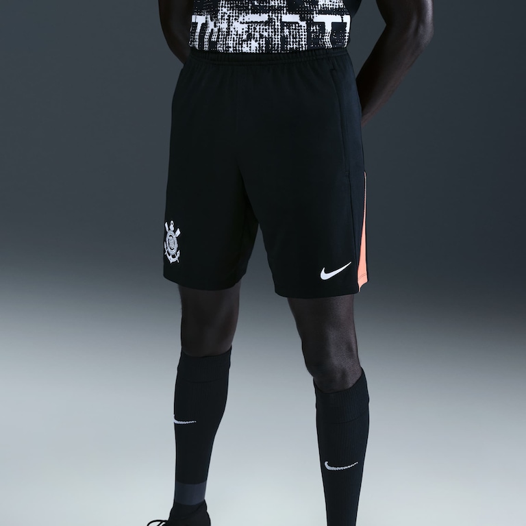Shorts Corinthians Nike 2026 Strike Treino Masculino - Foto 2
