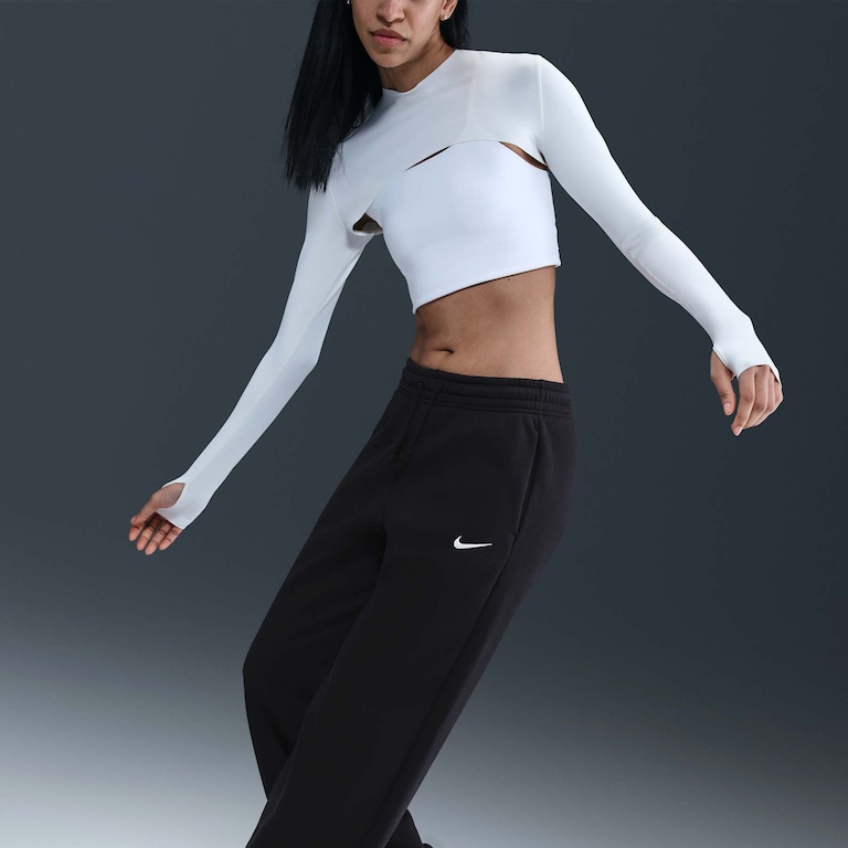 Calça Nike Sportswear Phoenix Fleece Feminina - Foto 5