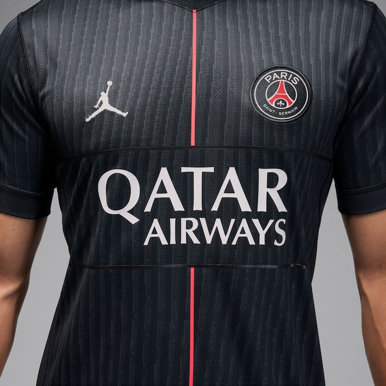 Camisa Paris Saint-Germain Nike IV 2025/26 Torcedor Pro Masculina - Foto 3
