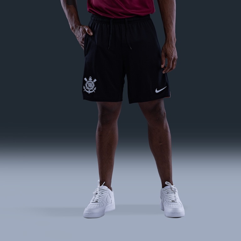 Shorts Corinthians Nike 2026 Strike Treino Masculino - Foto 1