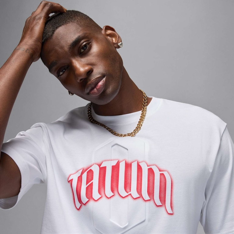 Camiseta Jordan Tatum Crew Masculina - Foto 3