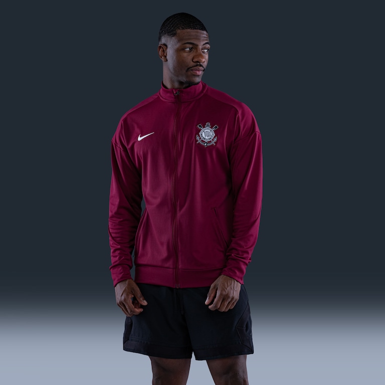 Jaqueta Corinthians Nike 2026 Treino Masculina - Foto 2