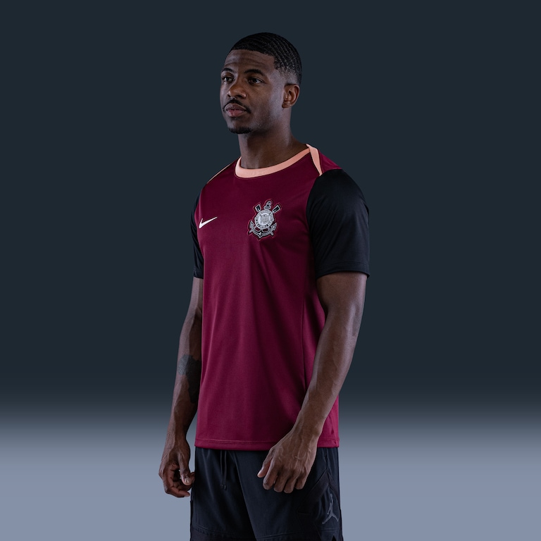 Camiseta Corinthians Nike 2026 Treino Masculina - Foto 3