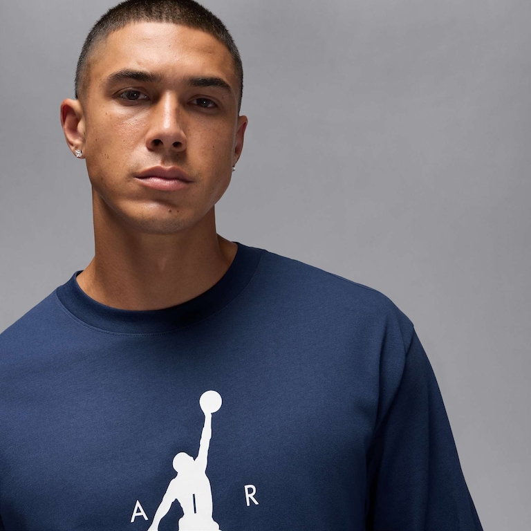Camiseta Jordan Manga Longa Jumpman Masculina - Foto 3