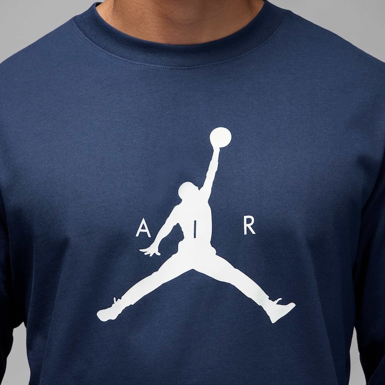 Camiseta Jordan Manga Longa Jumpman Masculina - Foto 4