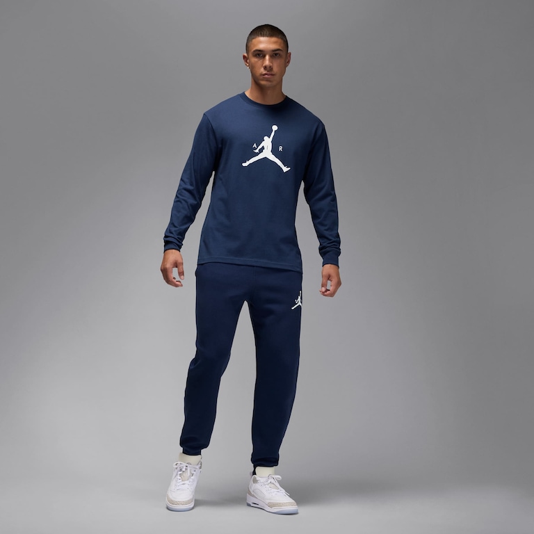 Camiseta Jordan Manga Longa Jumpman Masculina - Foto 5