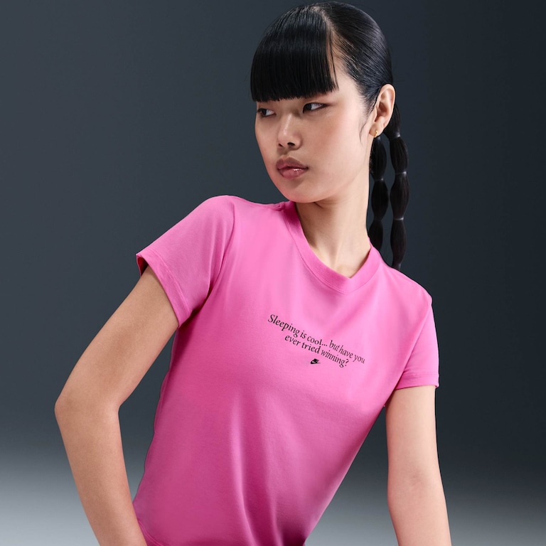 Camiseta Nike Sportswear Chill Feminina - Foto 3