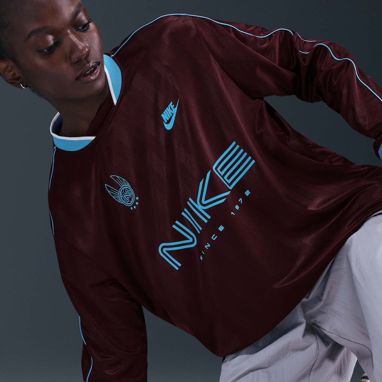 Camisa Nike Sportswear Manga Longa Feminina - Foto 3