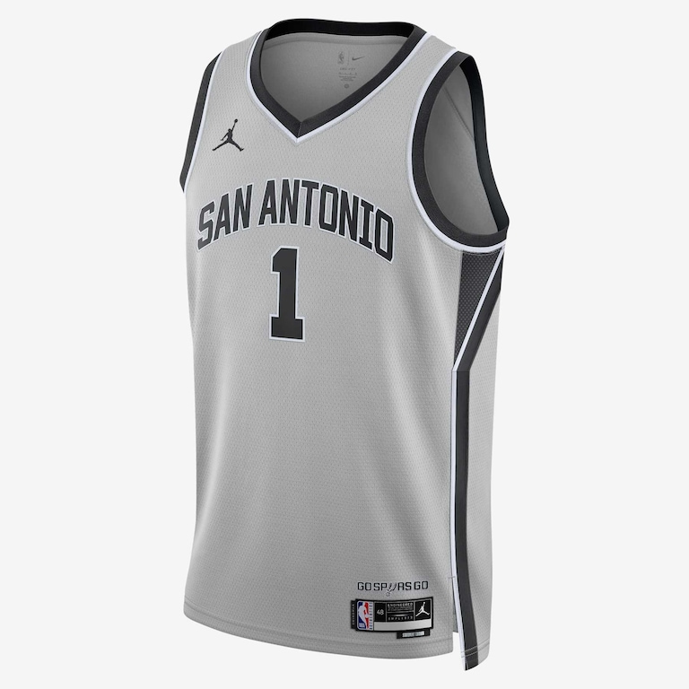 Regata Nike San Antonio Spurs Statement Edition 2024/25 Masculina - Foto 1