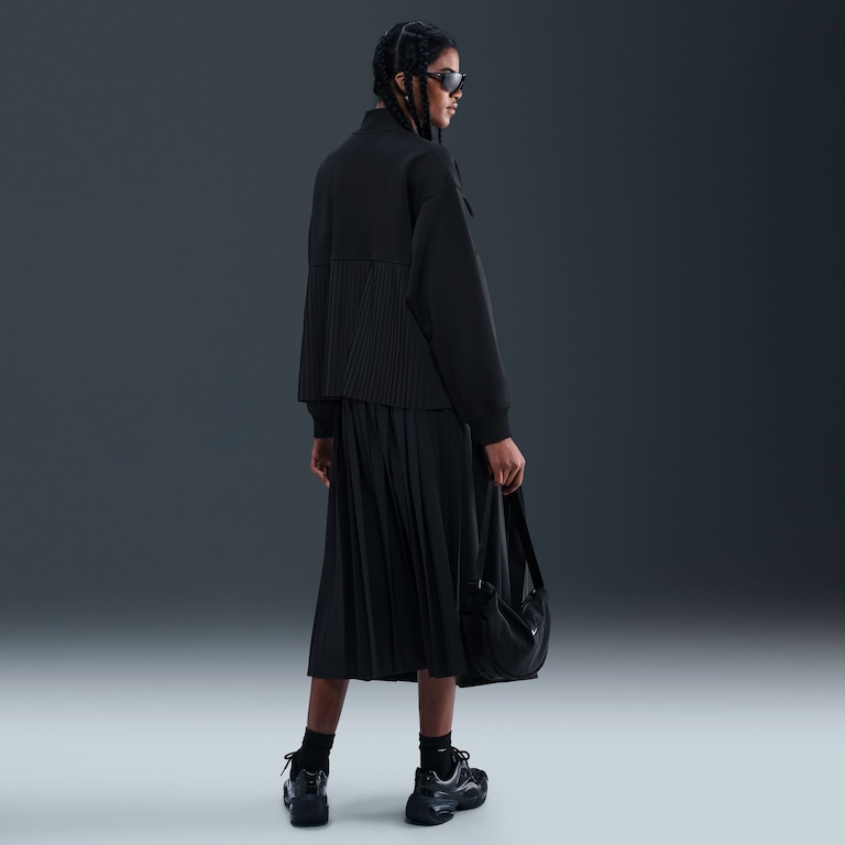 Jaqueta Nike Sportswear Plissada Feminina - Foto 5