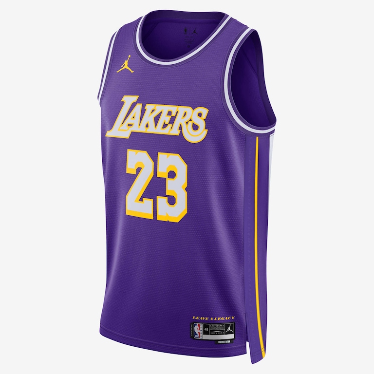 Regata Los Angeles Lakers Statement Edition Masculina - Foto 1