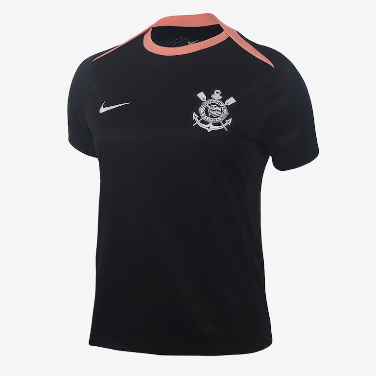 Camiseta Corinthians Nike 2026 Treino Feminina - Foto 1