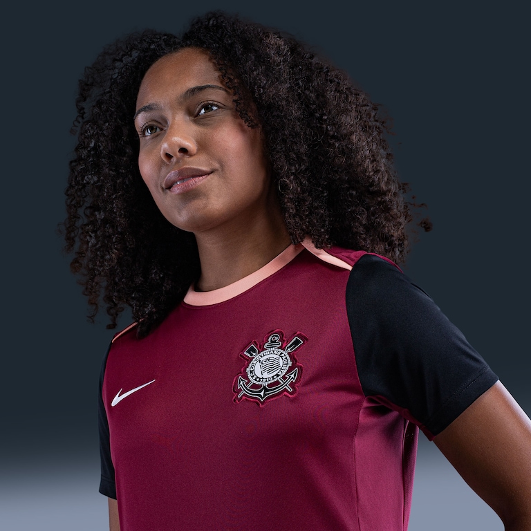 Camiseta Corinthians Nike 2026 Treino Feminina - Foto 7