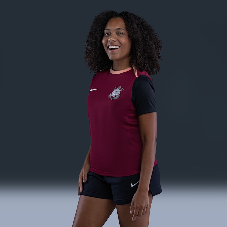 Camiseta Corinthians Nike 2026 Treino Feminina - Foto 6