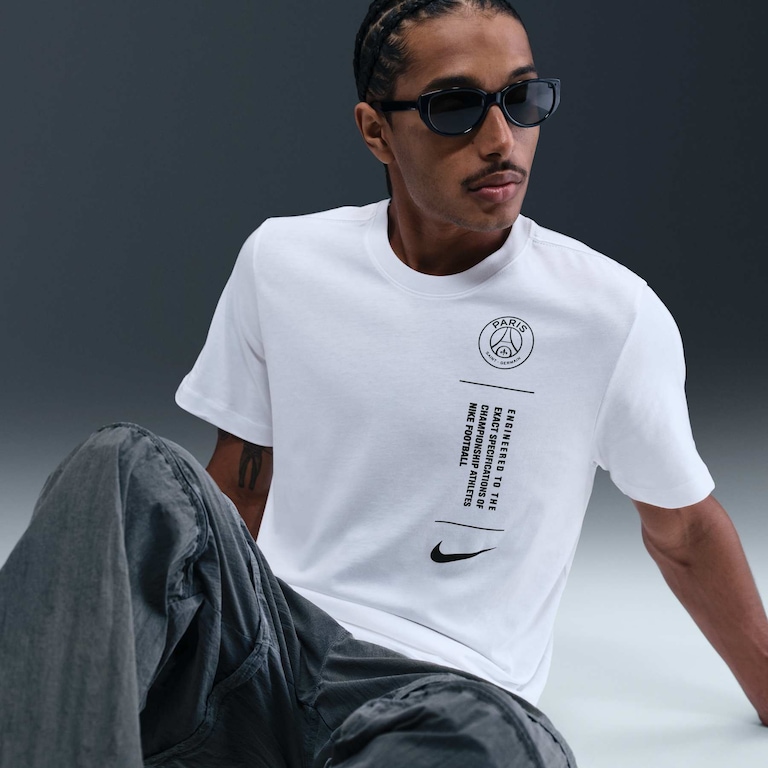 Camiseta Paris Saint-Germain Nike Masculina - Foto 3
