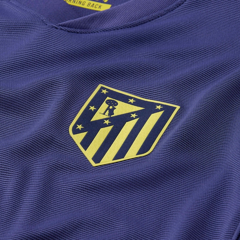 Camisa Nike Atlético de Madrid II 2025/26 Torcedor Pro Infantil - Foto 10