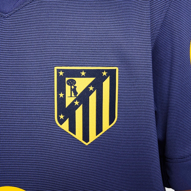 Camisa Nike Atlético de Madrid II 2025/26 Torcedor Pro Infantil - Foto 5